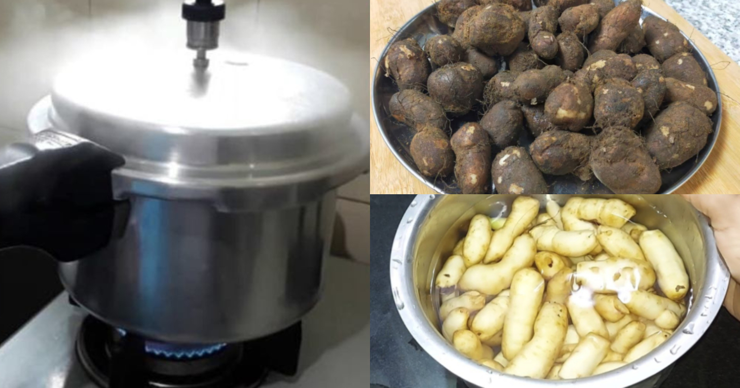 Koorka Cleaning using cooker