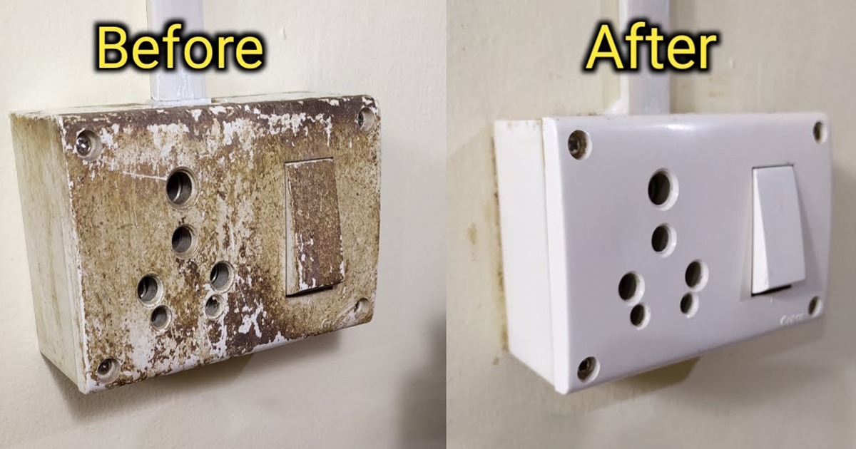 Switch board cleaning tricks