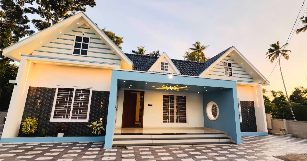 10.5 cent 2000 sqft Home