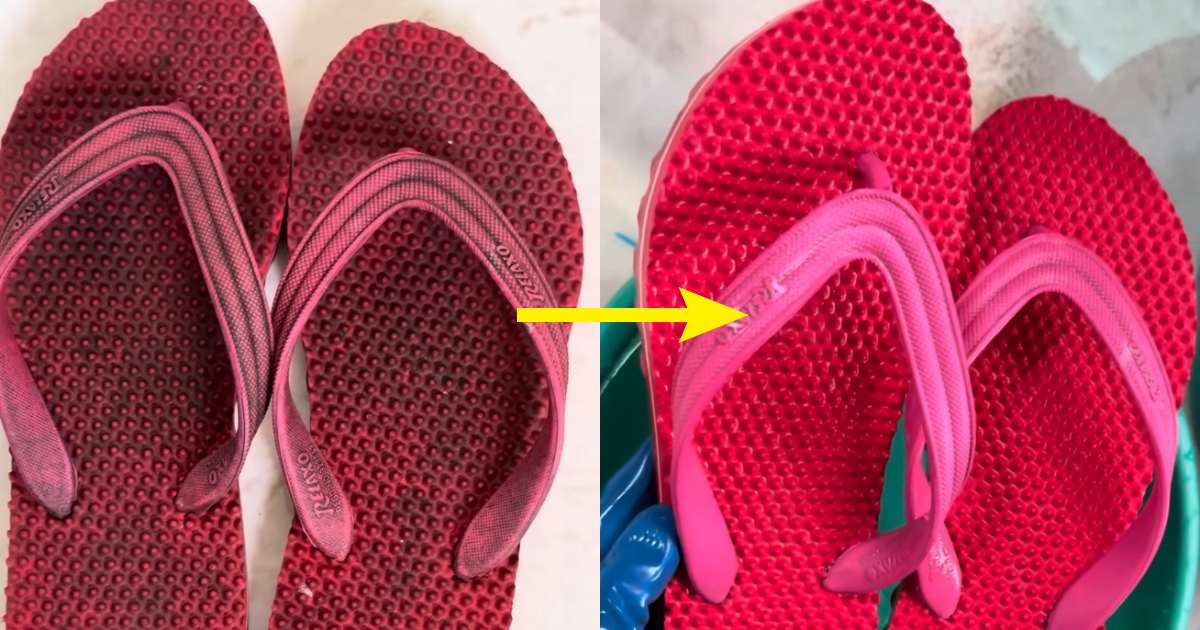 Easy Method to Clean Bathroom Chappals