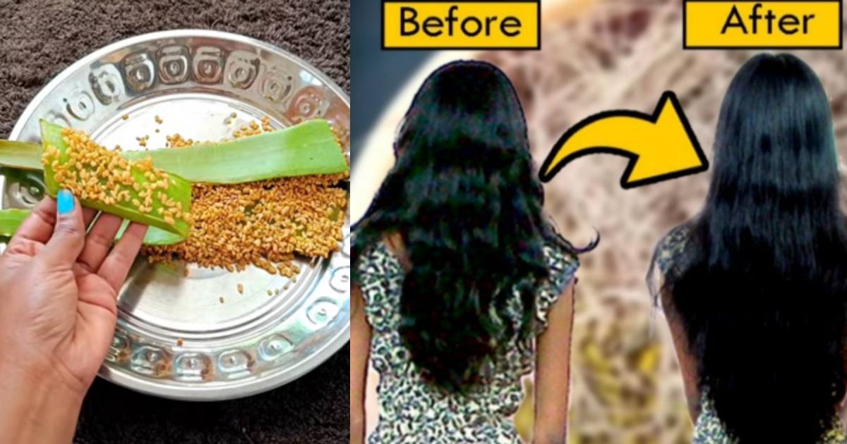 Fenugreek Aloe Vera Hair Mask