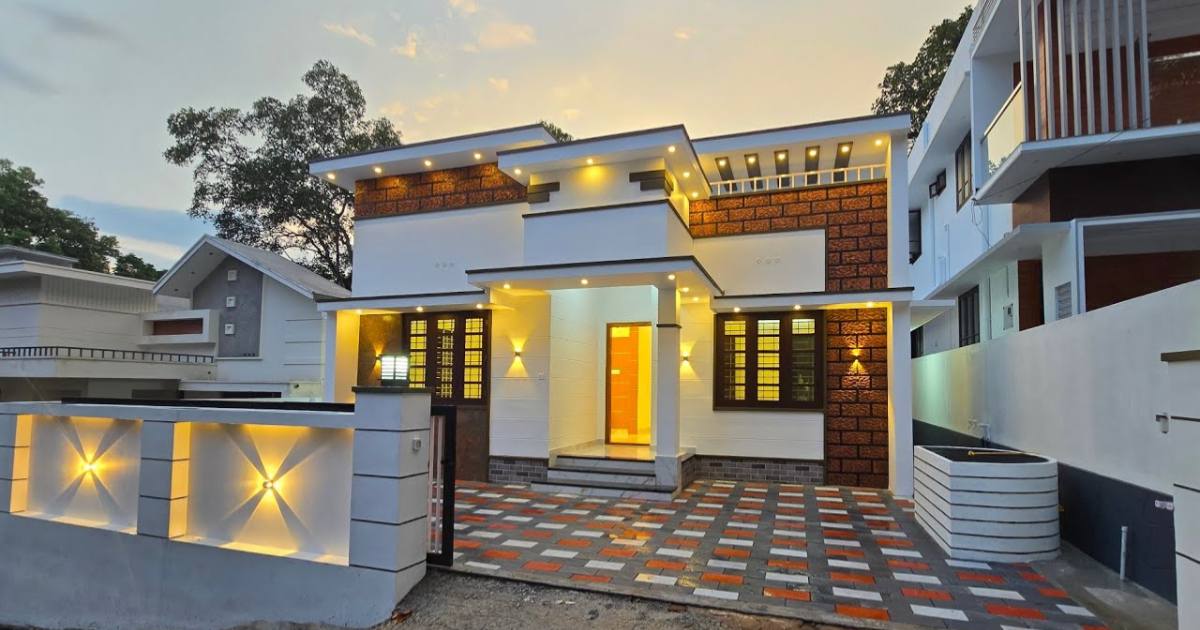 Single storyed 1100 sqft simple Home