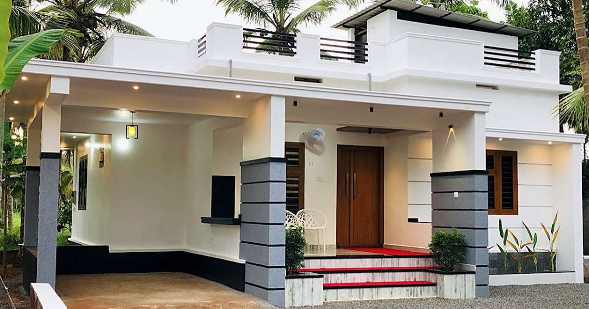 1200 sq.ft Beautiful Budget House