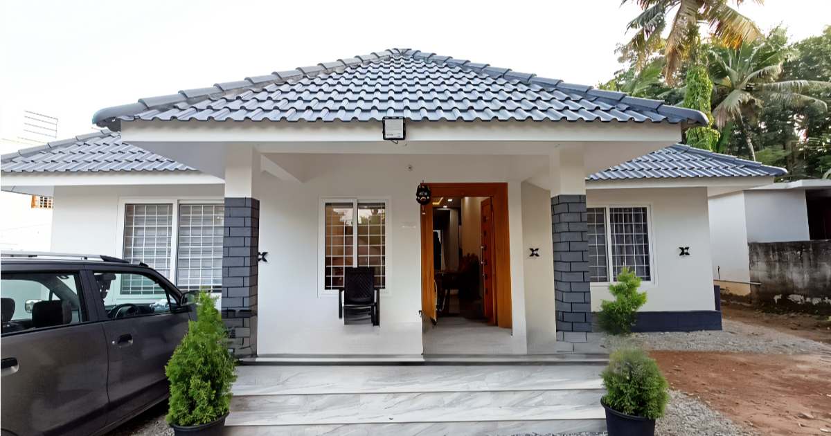 1450 SQFT Simple House for small family