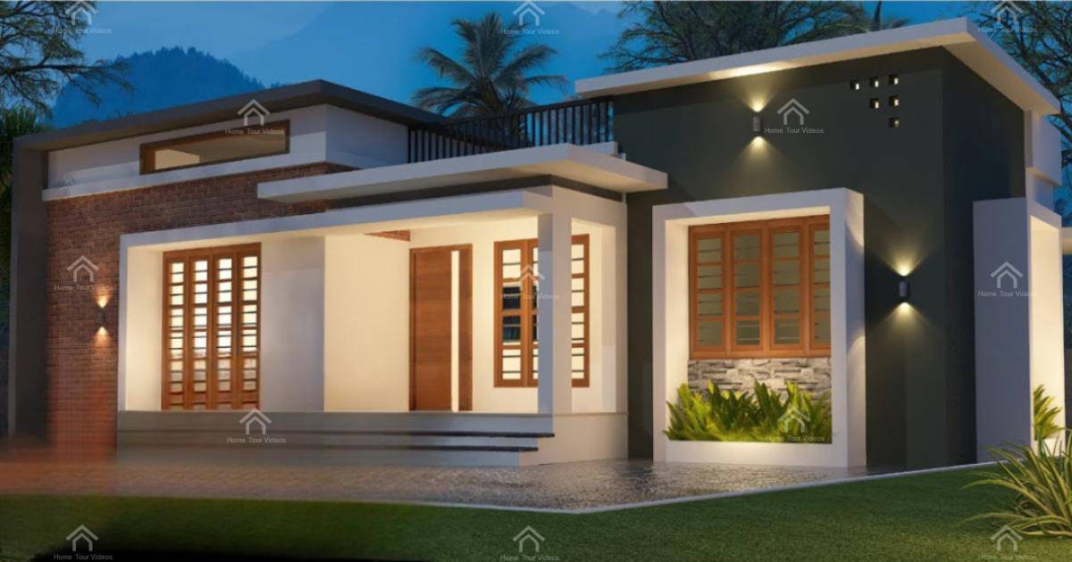 1000 Sqft Low-Cost House plan