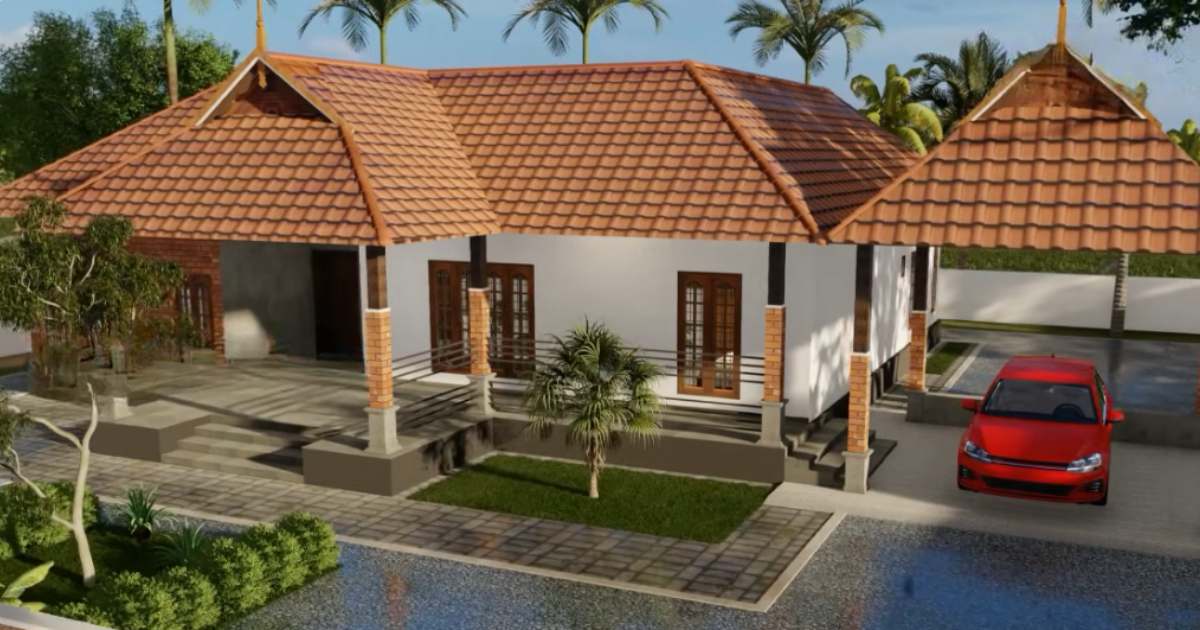 1500 sft Nalukettu houses