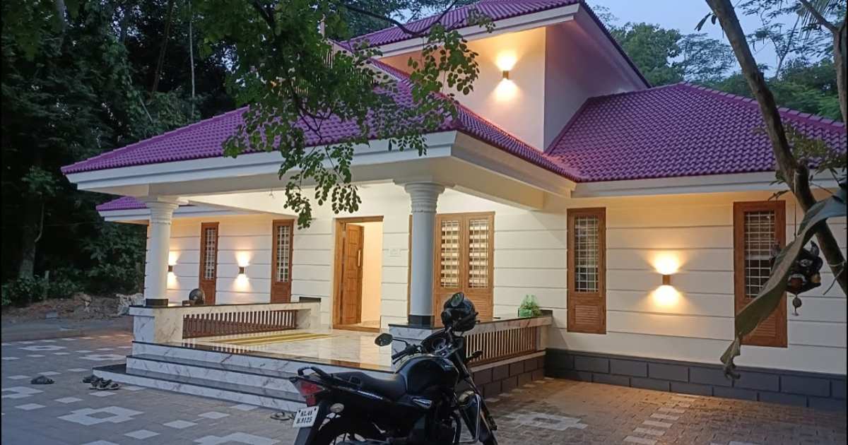 1950 Sqft Single storied Home