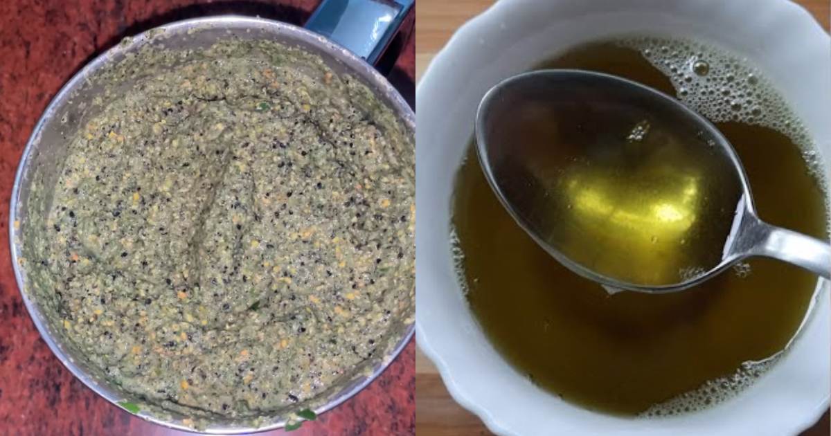 Fast hair growth Hair oil making