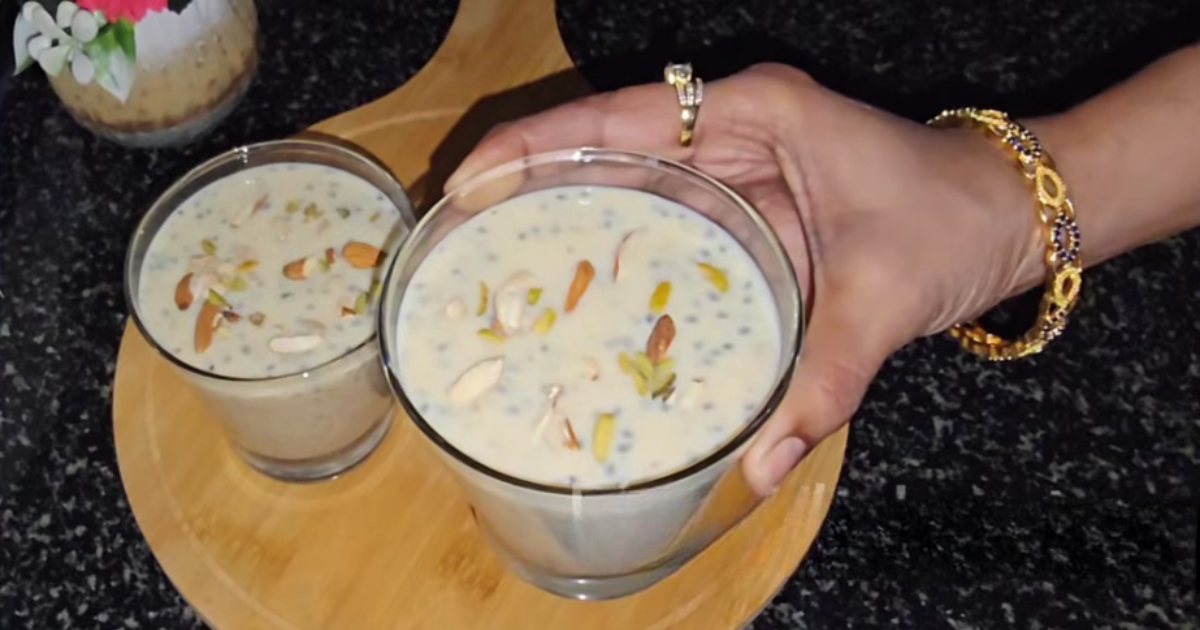 Healthy Badam Drink Recipe
