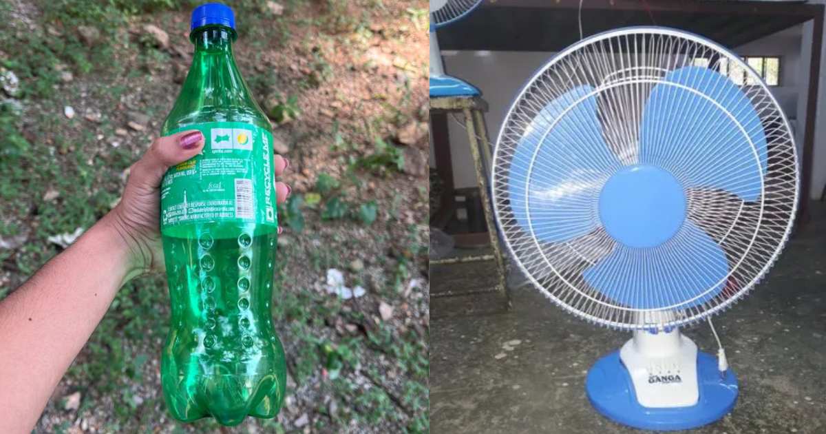 Home Made Air cooler using Bottle