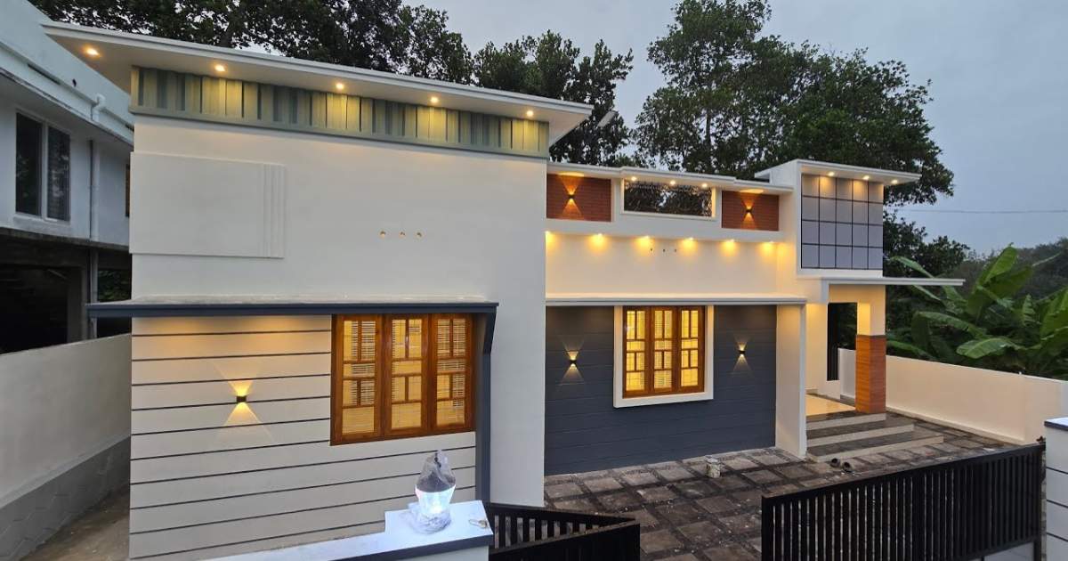 3 BHK 1250 Sqft home design