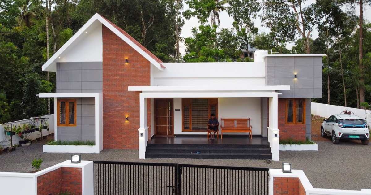 1500 Sqft Kerala Single Story Home